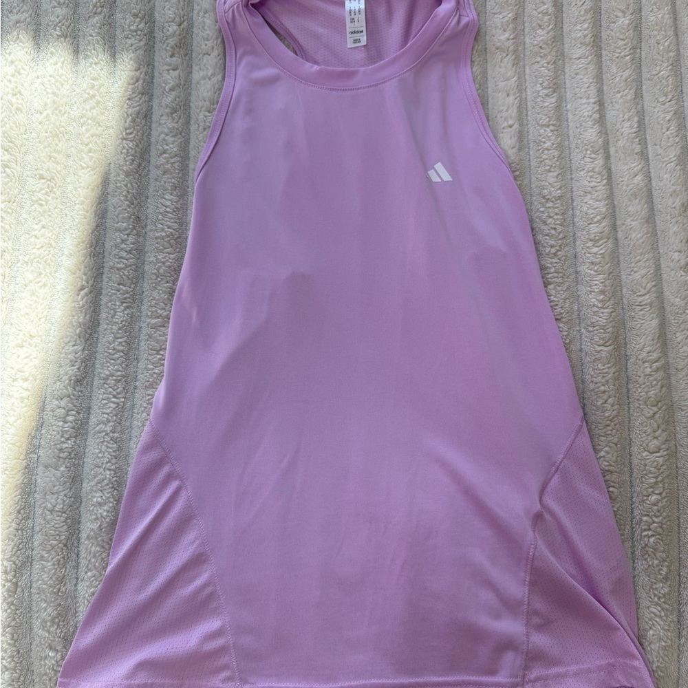 adidas Purple Training Tank Top